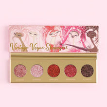 Load image into Gallery viewer, ‘Vintage Vegas Showgirl' - Pressed Glitter Palette