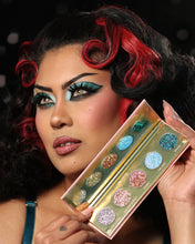 Load image into Gallery viewer, ‘Eyeconic Vegas Showgirl' - Pressed Glitter Palette