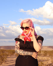 Load image into Gallery viewer, 'Vintage with a Twist' Satin Scarf