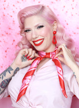 Load image into Gallery viewer, 'Vintage with a Twist' Satin Scarf