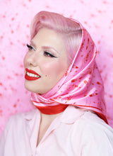 Load image into Gallery viewer, 'Vintage with a Twist' Satin Scarf