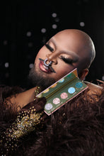 Load image into Gallery viewer, ‘Eyeconic Vegas Showgirl' - Pressed Glitter Palette
