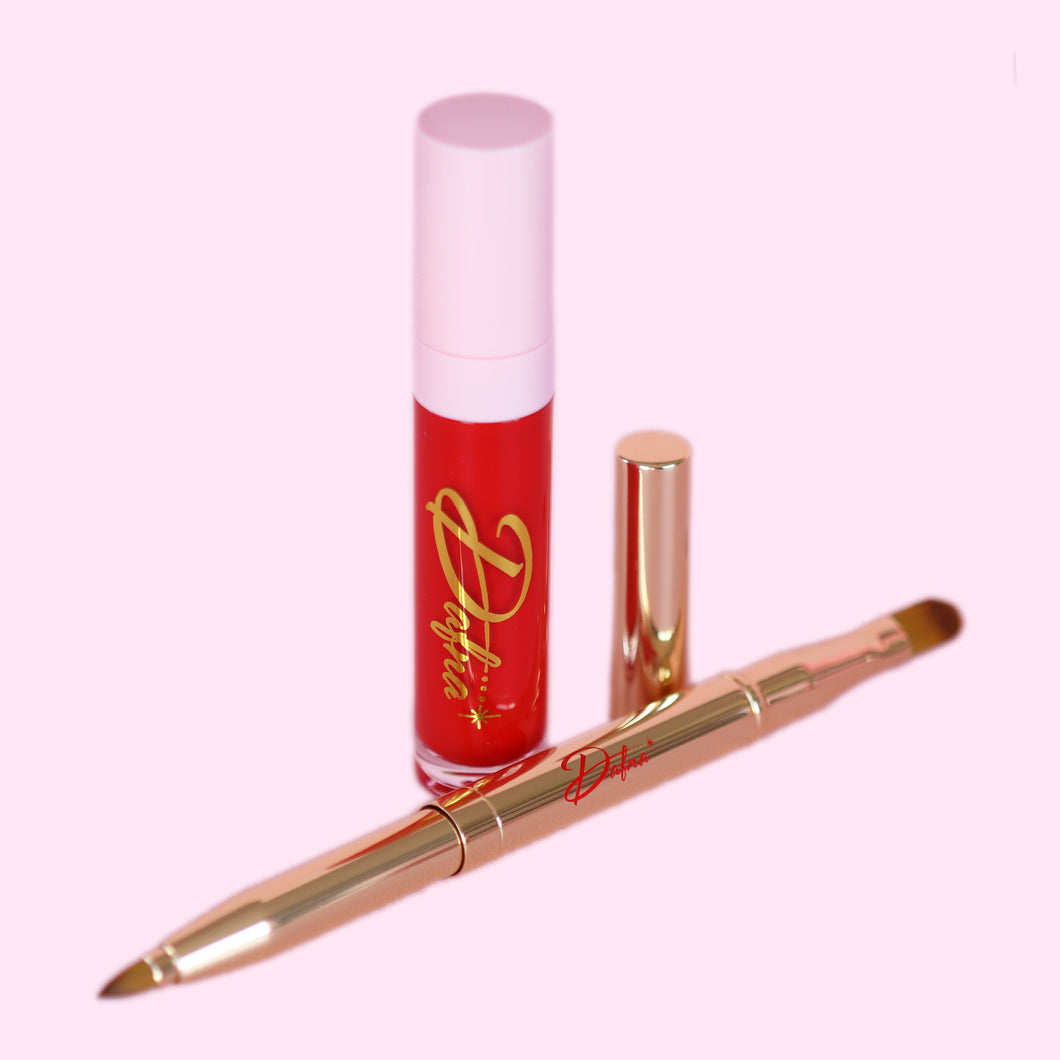 Lipstick & D Precision Brush Set
